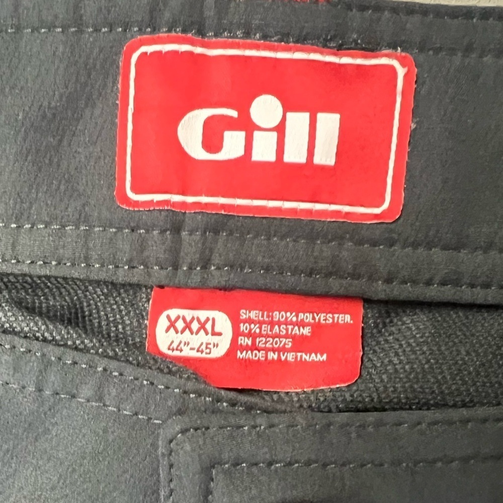 Gill Outdoor Active Men's Black Shorts Sz XXXL - Picture 4 of 4